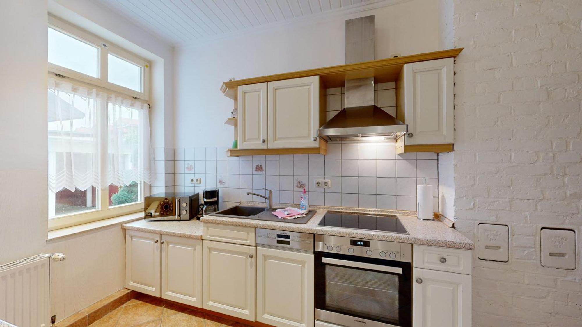 Strandnahe Fewo Mit Terrasse, Villa Vergissmeinnicht 01, Binz Bagian luar foto
