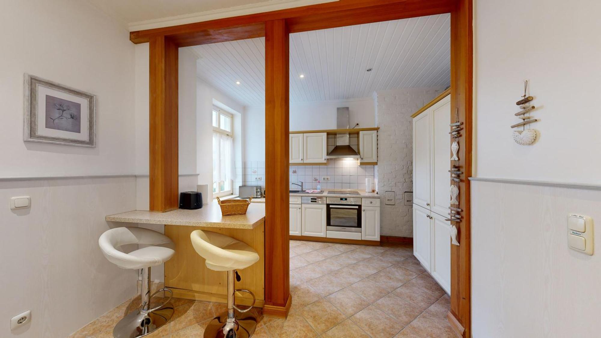 Strandnahe Fewo Mit Terrasse, Villa Vergissmeinnicht 01, Binz Bagian luar foto