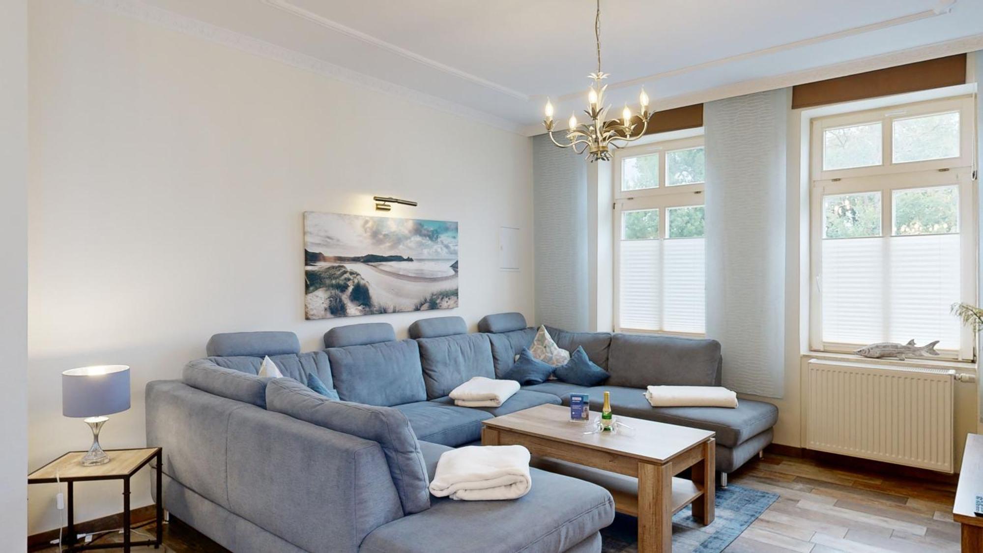 Strandnahe Fewo Mit Terrasse, Villa Vergissmeinnicht 01, Binz Bagian luar foto