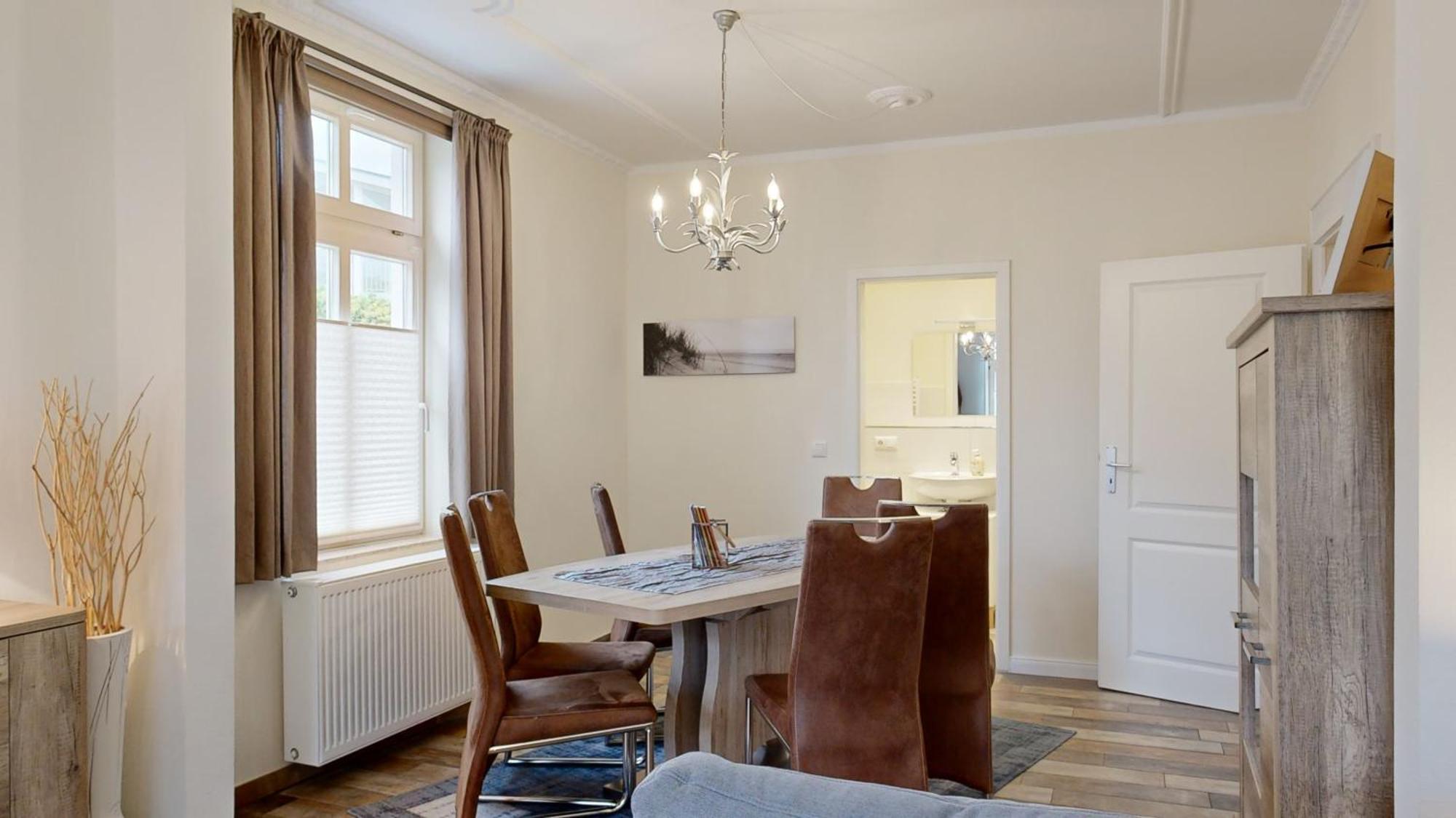 Strandnahe Fewo Mit Terrasse, Villa Vergissmeinnicht 01, Binz Bagian luar foto