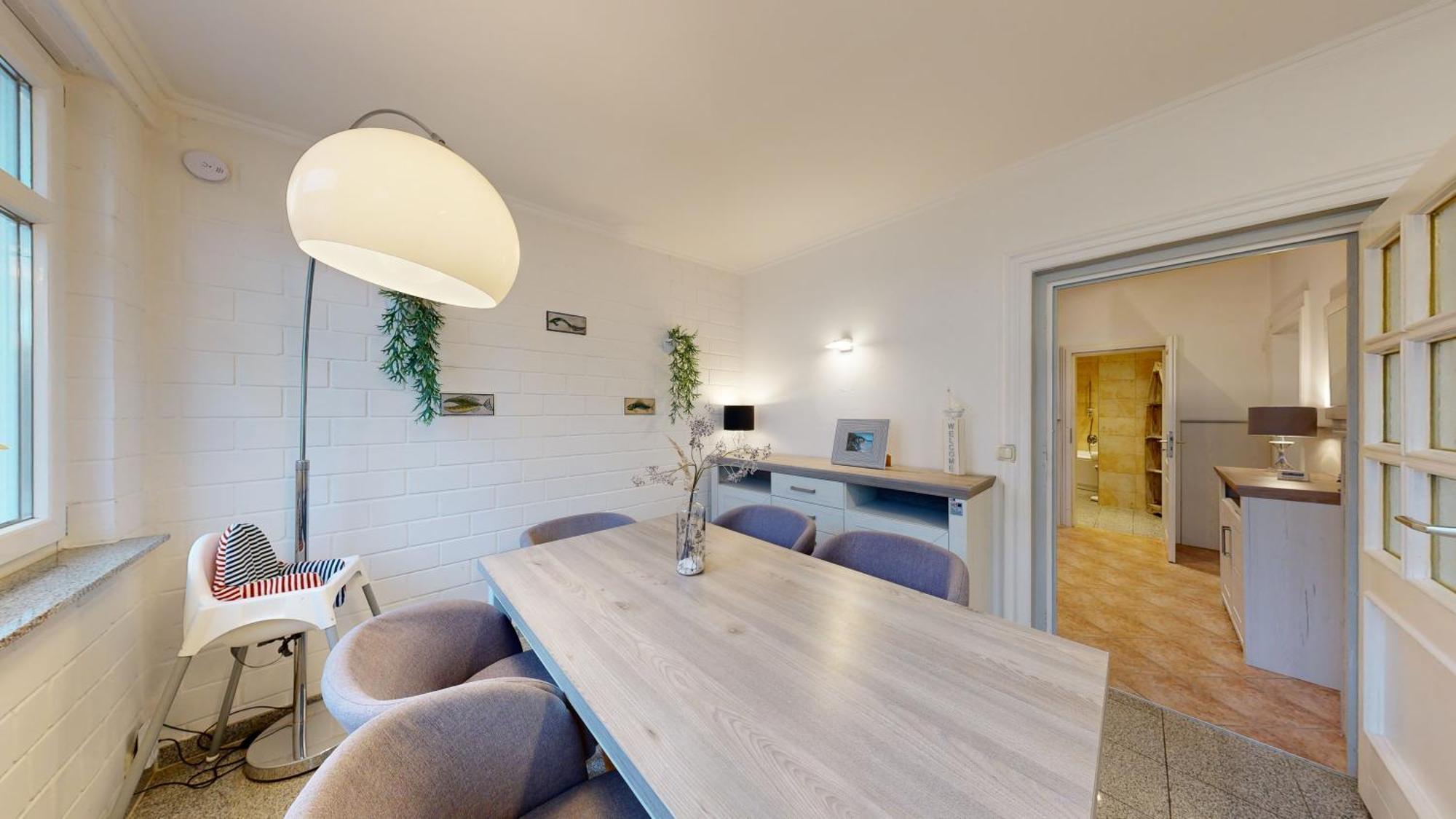 Strandnahe Fewo Mit Terrasse, Villa Vergissmeinnicht 01, Binz Bagian luar foto